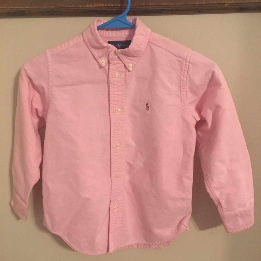 Boys Ralph Lauren Polo button down shirt - size 6
